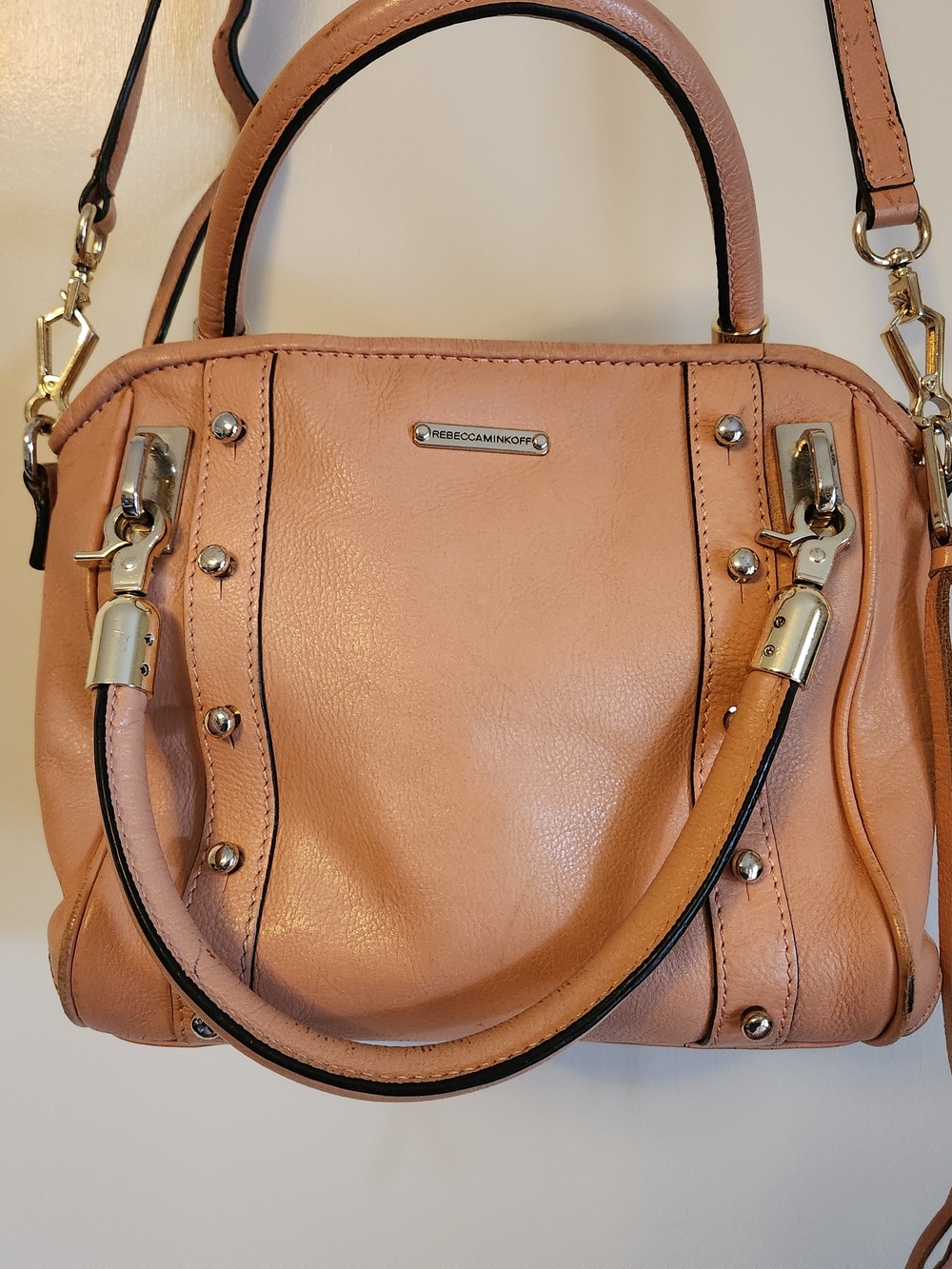 Rebecca Minkoff Blush Pink Leather Satchel